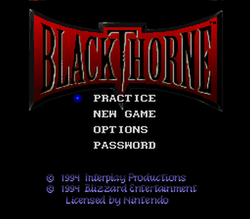 Blackthorne - SNES