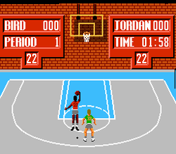 Jordan vs Bird: One on One - NES