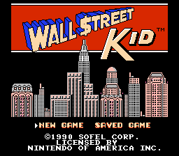 Wall Street Kid - NES