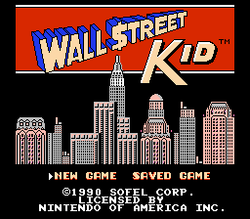 Wall Street Kid - NES