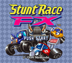 Stunt Race FX - SNES