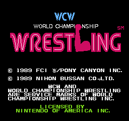 WCW: World Championship Wrestling - NES