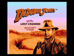Indiana Jones and the Last Crusade - NES
