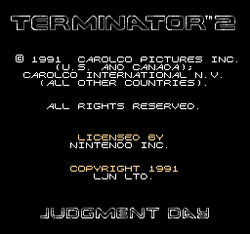 Terminator 2: Judgment Day - NES
