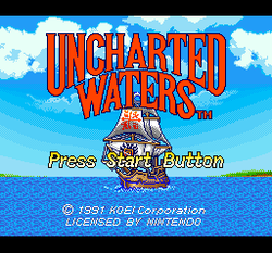 Uncharted Waters - SNES