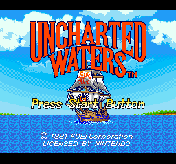 Uncharted Waters - SNES