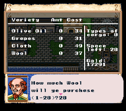 Uncharted Waters - SNES