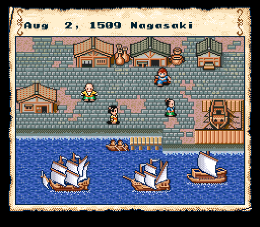 Uncharted Waters - SNES