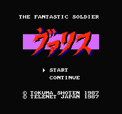 Valis: The Fantasm Soldier - NES