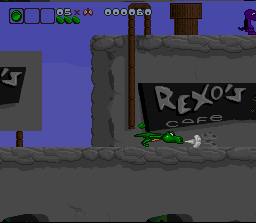Bronkie The Bronchiasaurus - SNES