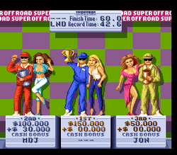 Ivan 'Ironman' Stewart's Super Off Road - SNES
