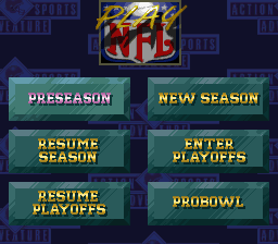 NFL Quarterback Club - SNES
