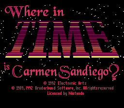 Where in Time Is Carmen Sandiego? - SNES