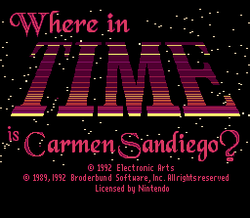 Where in Time Is Carmen Sandiego? - SNES
