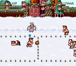 Kunio-kun no Dodge Ball da yo: Zenin ShÅ«go - SNES