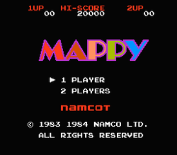 Mappy - NES