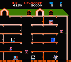 Mappy - NES