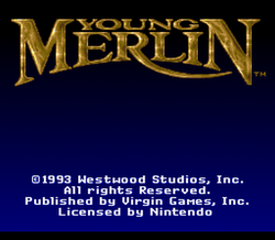 Young Merlin - SNES