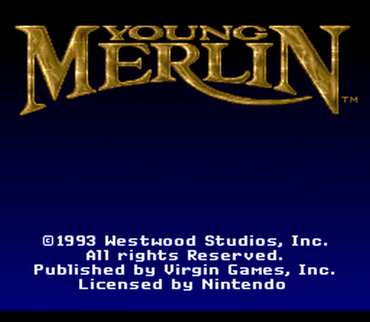 Young Merlin - SNES
