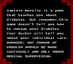 Captain Novolin - SNES