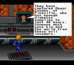 Captain Novolin - SNES