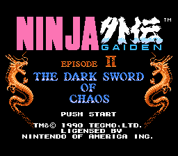Ninja Gaiden II: The Dark Sword of Chaos - NES