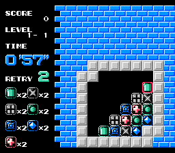 Puzznic - NES