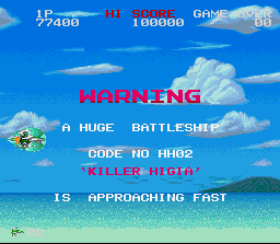Darius Twin - SNES