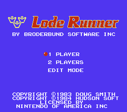 Lode Runner - NES