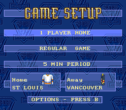 Brett Hull Hockey 95 - SNES
