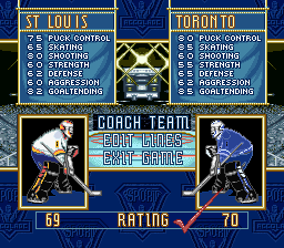 Brett Hull Hockey 95 - SNES