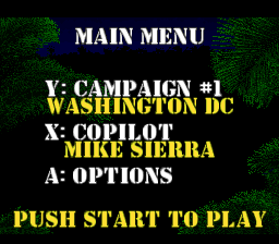 Jungle Strike - SNES