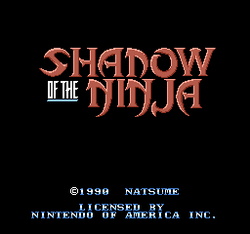 Shadow of the Ninja - NES