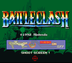 Battle Clash - SNES