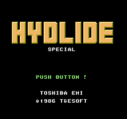 Hydlide - NES