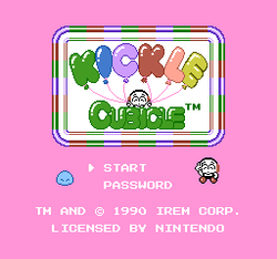 Kickle Cubicle - NES