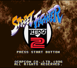 Street Fighter Alpha 2 - SNES