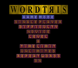 Wordtris - SNES