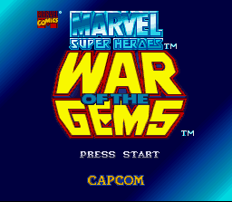 Marvel Super Heroes in War of the Gems - SNES