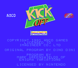Kick Off - NES