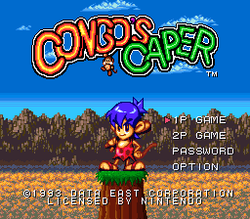 Congo's Caper - SNES