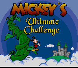 Mickey's Ultimate Challenge - SNES