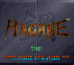 Hagane: The Final Conflict - SNES