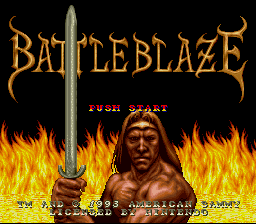 Battle Blaze - SNES