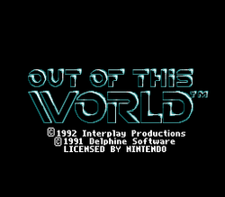Out of This World - SNES