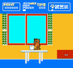 Garfield no IsshÅ«kan: A Week of Garfield - NES