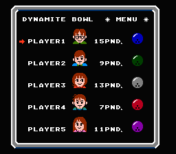 Dynamite Bowl - NES