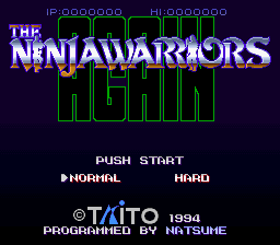 Ninja Warriors - SNES