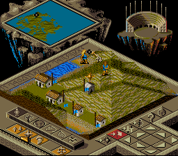 Populous II: Trials of the Olympian Gods - SNES