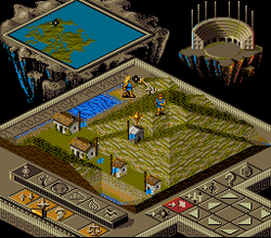 Populous II: Trials of the Olympian Gods - SNES